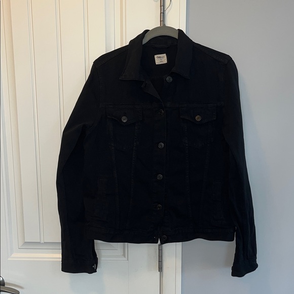 GAP Dark Denim Jean Jacket M - Picture 4 of 11